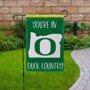 Picture of University of Oregon State Shape Garden Flag