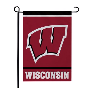 Picture of University of Wisconsin Standard Garden Flag