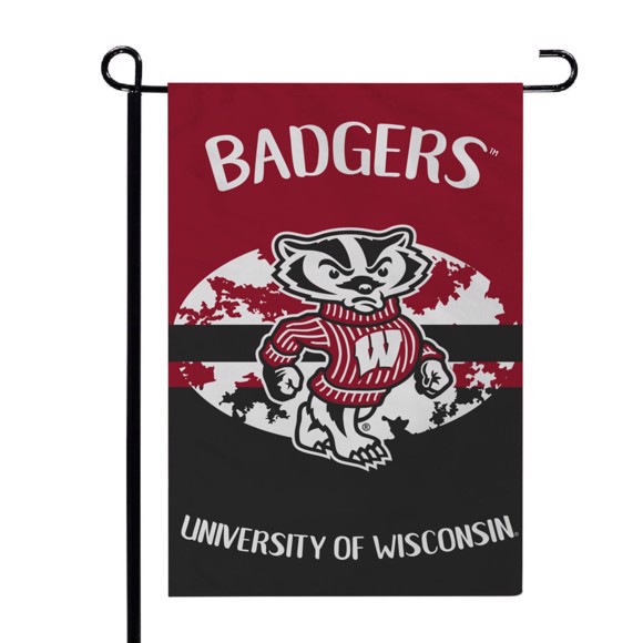 Picture of University of Wisconsin Stylish Garden Flag