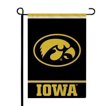 Picture of University of Iowa Standard Garden Flag