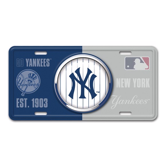 Picture of MLB - New York Yankees Metal License Plate