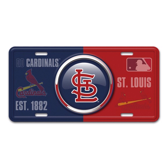 Picture of MLB - St. Louis Cardinals Metal License Plate