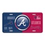 Picture of MLB - Atlanta Braves Metal License Plate