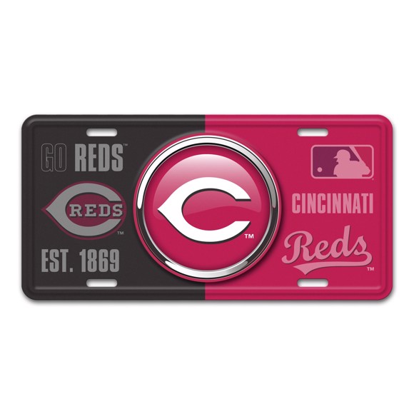 Picture of MLB - Cincinnati Reds Metal License Plate