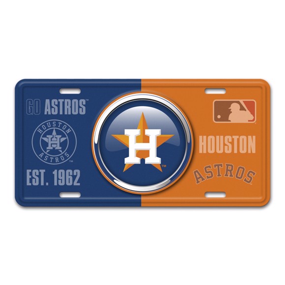 Picture of MLB - Houston Astros Metal License Plate