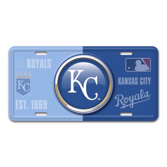 Picture of MLB - Kansas City Royals Metal License Plate