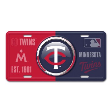 Picture of MLB - Minnesota Twins Metal License Plate