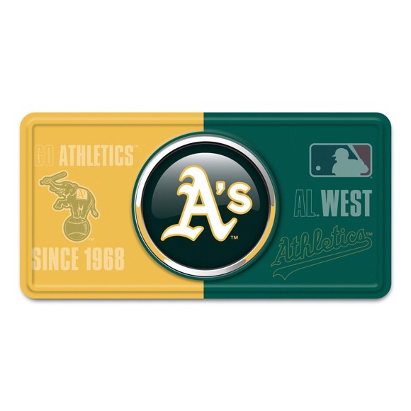 Picture of MLB - Oakland Athletics Metal License Plate