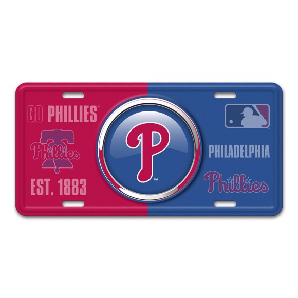 Picture of MLB - Philadelphia Phillies Metal License Plate