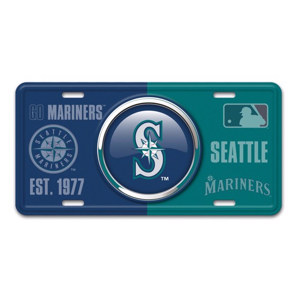 Picture of MLB - Seattle Mariners Metal License Plate