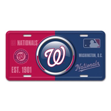 Picture of MLB - Washington Nationals Metal License Plate