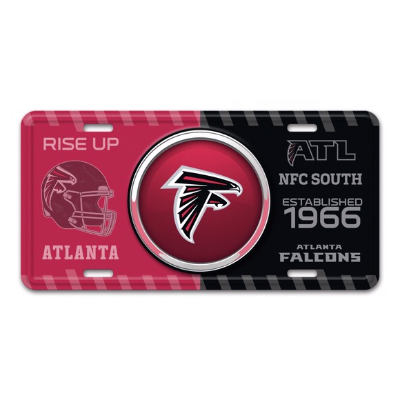 Picture of NFL - Atlanta Falcons Metal License Plate