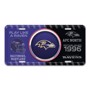 Picture of NFL - Baltimore Ravens Metal License Plate