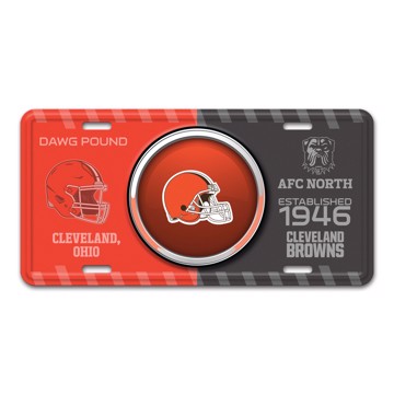 Picture of NFL - Cleveland Browns Metal License Plate