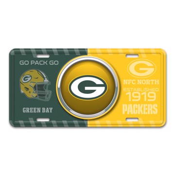 Picture of NFL - Green Bay Packers Metal License Plate