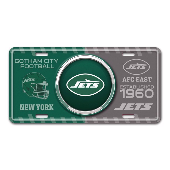 Picture of NFL - New York Jets Metal License Plate