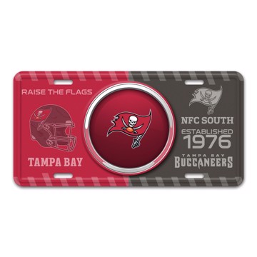 Picture of NFL - Tampa Bay Buccaneers Metal License Plate