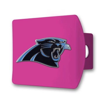 Picture of NFL - Carolina Panthers Color Hitch Cover - Pink