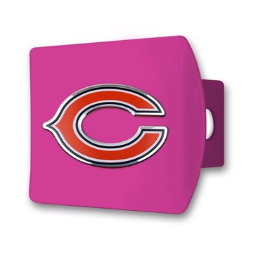 Picture of NFL - Chicago Bears Color Hitch Cover - Pink