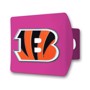 Picture of NFL - Cincinnati Bengals Color Hitch Cover - Pink