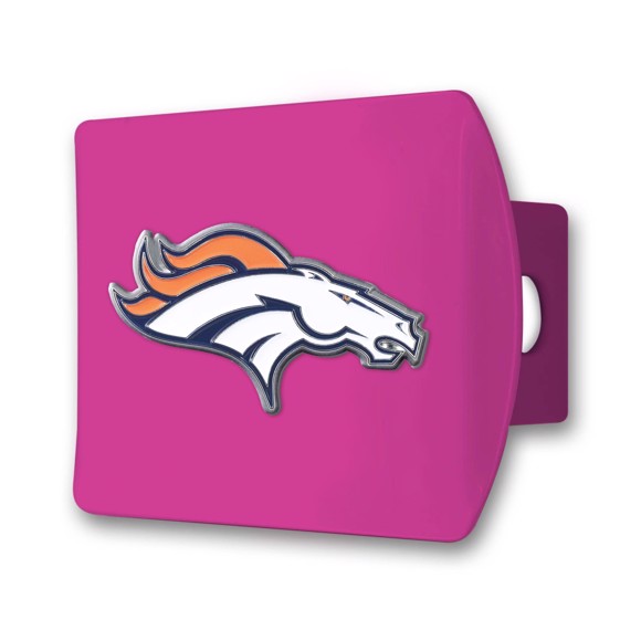 Picture of NFL - Denver Broncos Color Hitch Cover - Pink