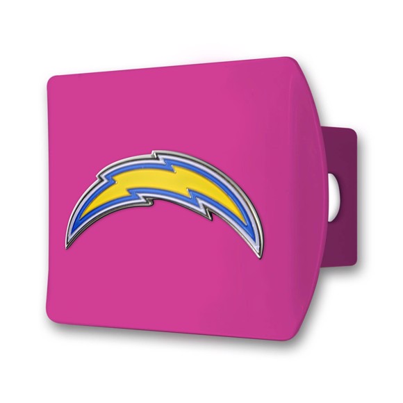 Picture of NFL - Los Angeles Chargers Color Hitch Cover - Pink