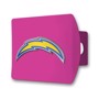 Picture of NFL - Los Angeles Chargers Color Hitch Cover - Pink