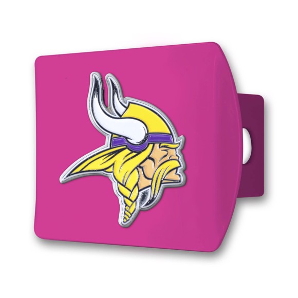 Picture of NFL - Minnesota Vikings Color Hitch Cover - Pink