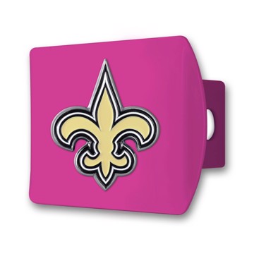 Picture of NFL - New Orleans Saints Color Hitch Cover - Pink