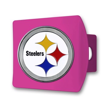Picture of NFL - Pittsburgh Steelers Color Hitch Cover - Pink
