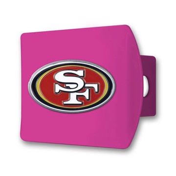 Picture of NFL - San Francisco 49Ers Color Hitch Cover - Pink
