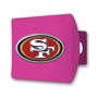 Picture of NFL - San Francisco 49Ers Color Hitch Cover - Pink