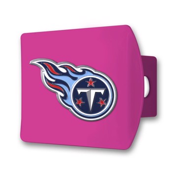 Picture of NFL - Tennessee Titans Color Hitch Cover - Pink