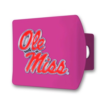 Picture of University of Mississippi Color Hitch Cover - Pink