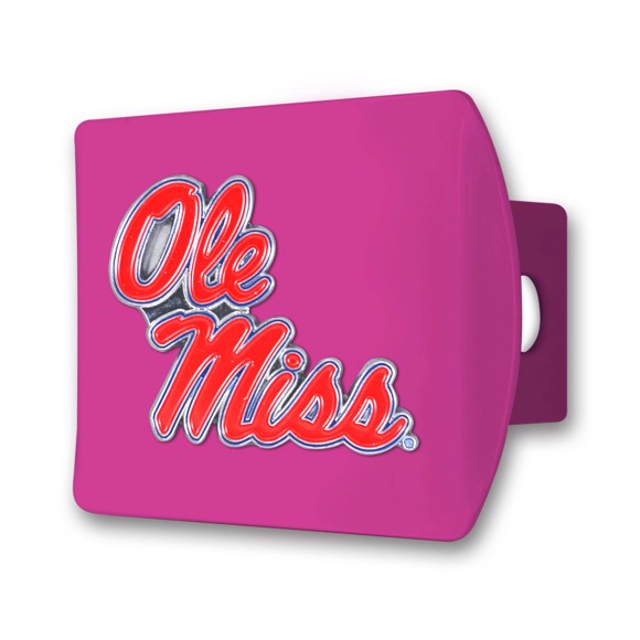 Picture of University of Mississippi Color Hitch Cover - Pink