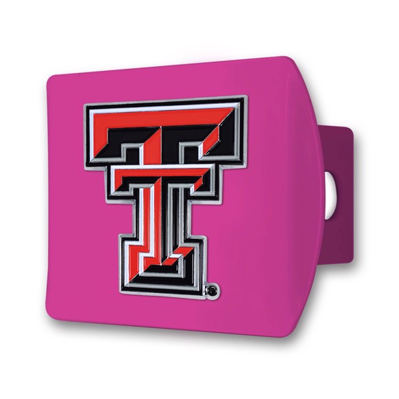 Picture of Texas Tech University Color Hitch Cover - Pink