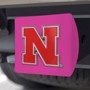 Picture of University of Nebraska Color Hitch Cover - Pink