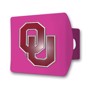 Picture of University of Oklahoma Color Hitch Cover - Pink