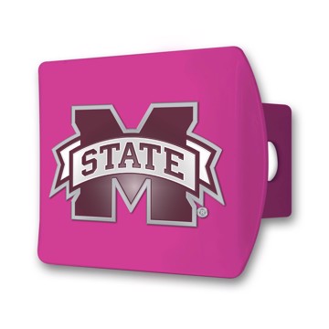 Picture of Mississippi State University Color Hitch Cover - Pink