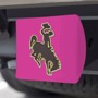 Picture of University of Wyoming Color Hitch Cover - Pink