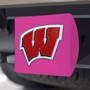 Picture of University of Wisconsin Color Hitch Cover - Pink