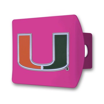 Picture of University of Miami Color Hitch Cover - Pink