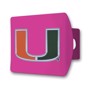 Picture of University of Miami Color Hitch Cover - Pink