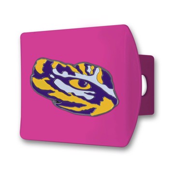 Picture of Louisiana State University Color Hitch Cover - Pink