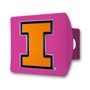 Picture of University of Illinois Color Hitch Cover - Pink