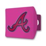 Picture of MLB - Atlanta Braves Color Hitch Cover - Pink