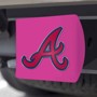 Picture of MLB - Atlanta Braves Color Hitch Cover - Pink