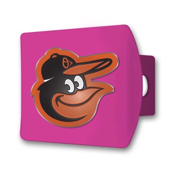 Picture of MLB - Baltimore Orioles Color Hitch Cover - Pink