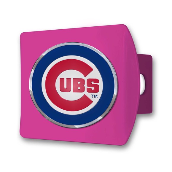 Picture of MLB - Chicago Cubs Color Hitch Cover - Pink