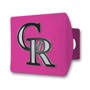 Picture of MLB - Colorado Rockies Color Hitch Cover - Pink